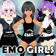 情绪化萝莉女孩（MOE Emo Girls Multiplayer）免费手游app安卓下载